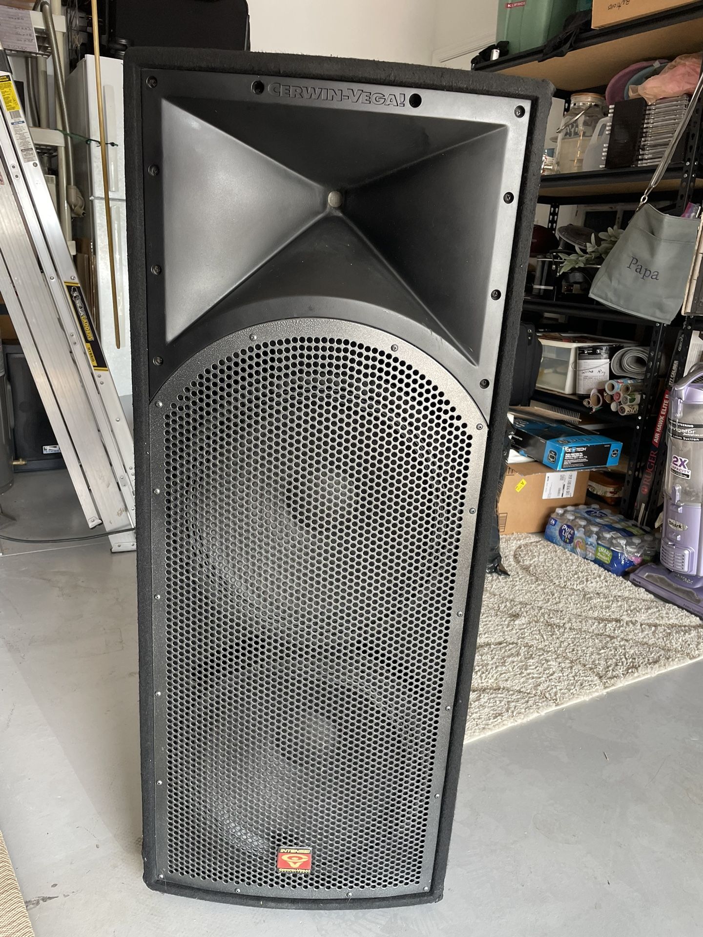 The Cerwin-Vega Professional Intense! INT-252 is a dual 15-inch, 2-way, full-range PA speaker $200 Ea $350 Both