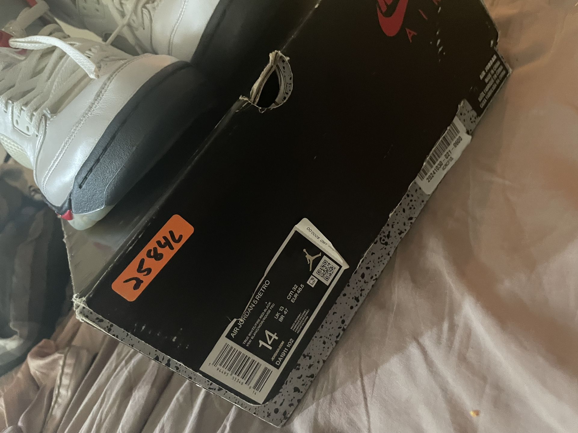 Jordan 5 Fire Red 2020 Retro
