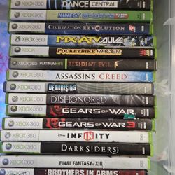 Xbox 360 Games - $8 Each