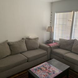 Grey Couch Set