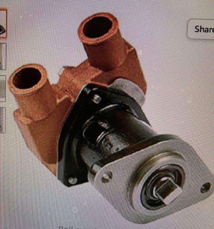 WATER PUMP! THIS IS A MARINE RAW WATER PUMP FOR A GENERATOR. IT’S USED