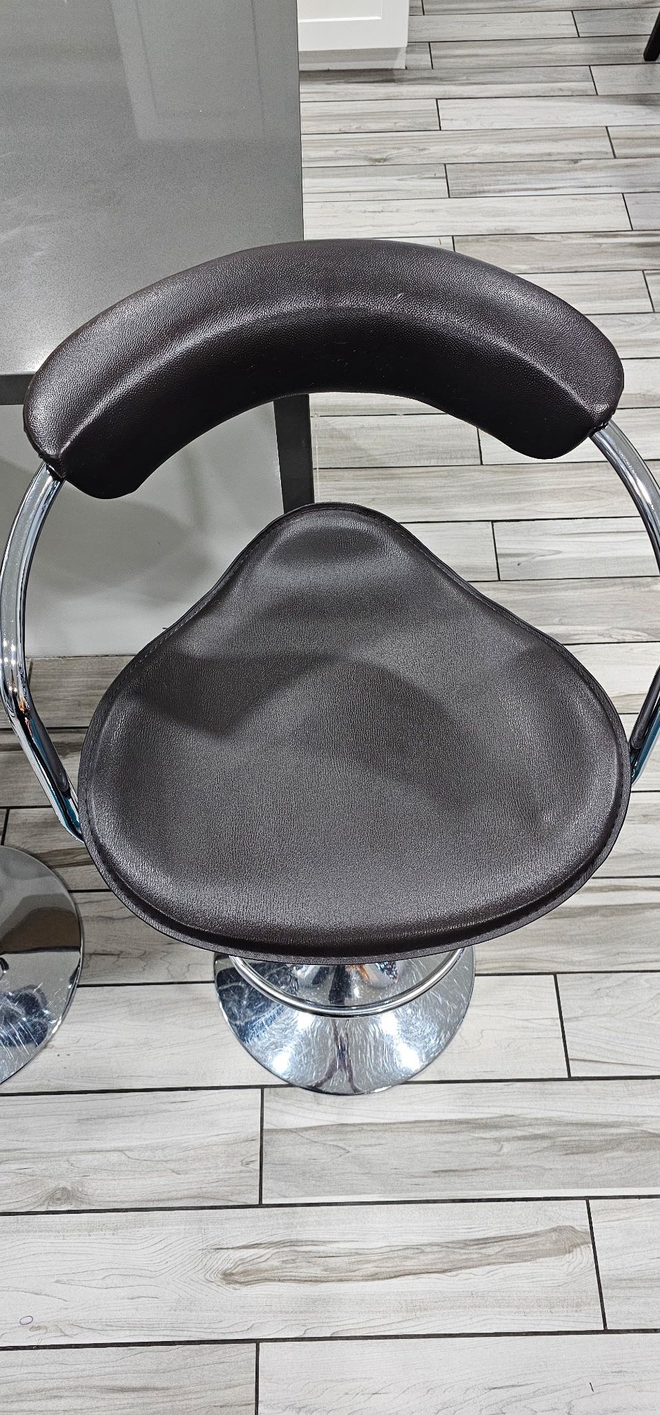 Stool Leather Kitchen Chairs 