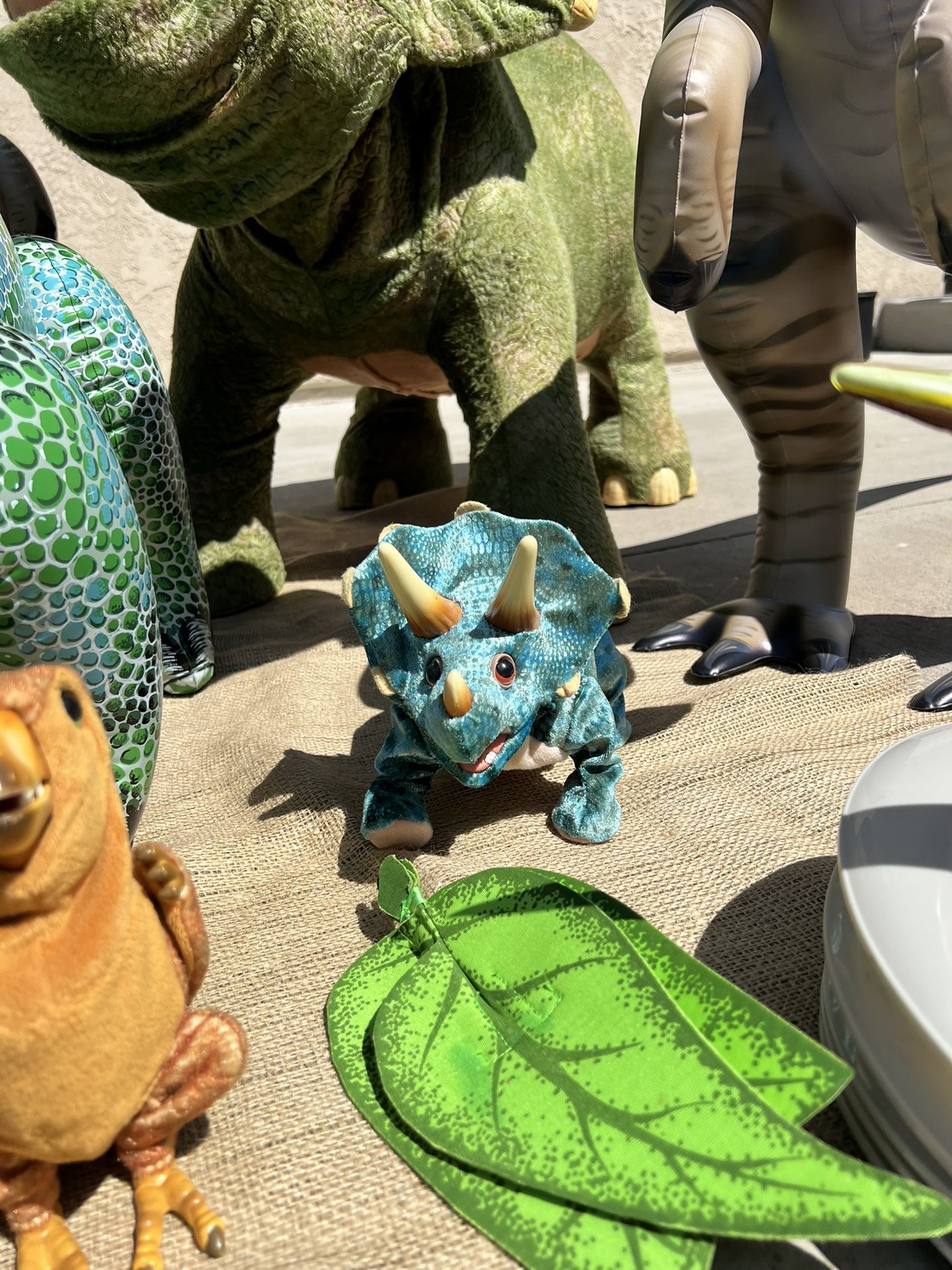 Playskool Kota My Triceratops Dinosaur Animatronic Ride On Toy