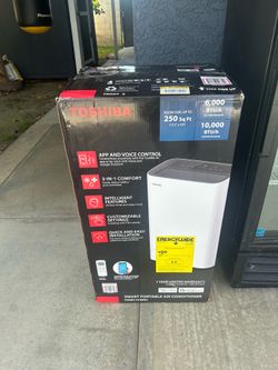 Toshiba portable smart air conditioner 6000 BTU