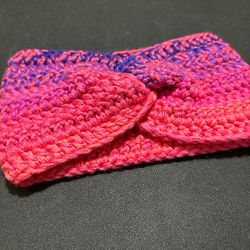 Chunky Pink Earwarmer 