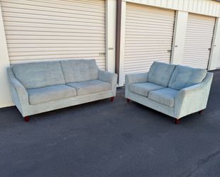 Couch And Loveseat (WILL DELIVER)