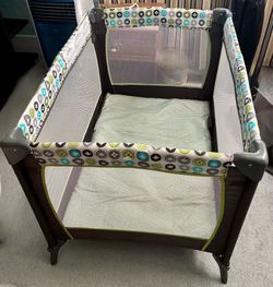 Pack and Play with Bassinet Insert