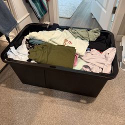 XS-XL Tote Of Clothes