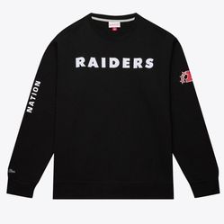 Men's Black Oakland Raiders Gridiron Classics There & Back Pullover Sweatshirt