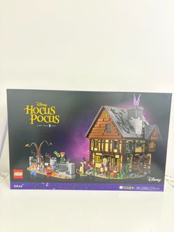 LEGO 21341 Ideas Disney Hocus Pocus Sanderson Sisters' Cottage BRAND NEW