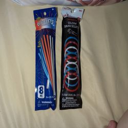 Two 8 Packs Of Glow Sticks 4th Of July (Offer)