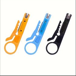 3pcs Wire Stripper Knife Crimper Pliers, Crimping Tool Cable Stripping Wire Cutter, Multi Tools, Multifunctional Hand Tools