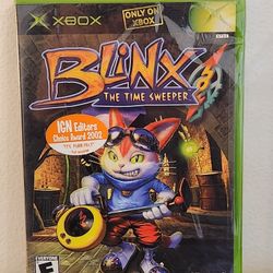 Blink The Time Sweeper Factory Sealed Xbox