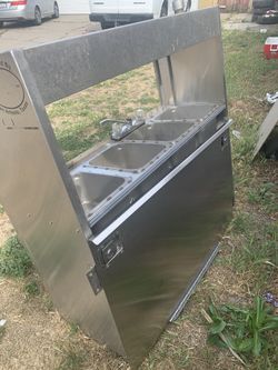 4 compartment wash station