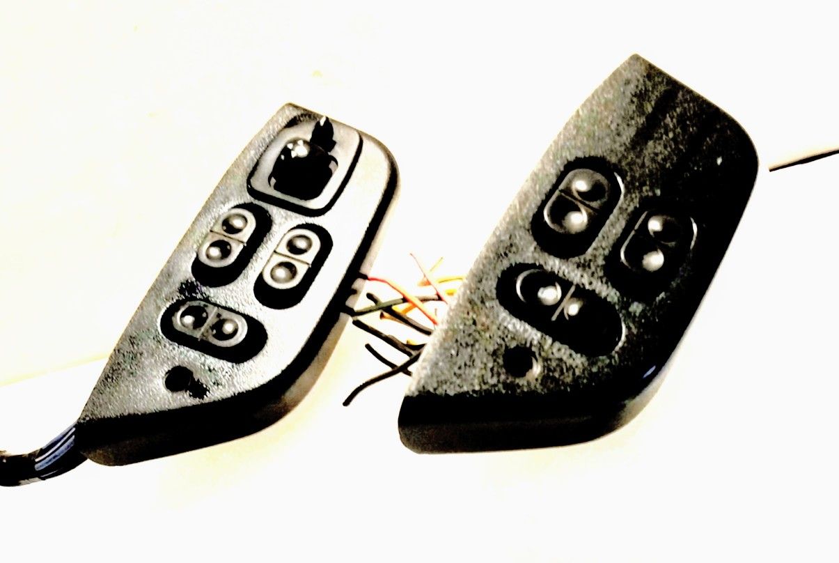 ELECTRIC WINDOWS SWITCHES WITH BEZELS. SINGLE CAB. 9296 FORD F150