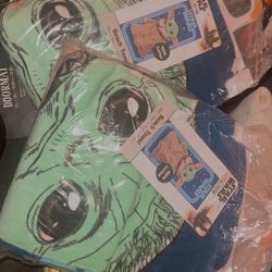 Baby yoda beach towels new $5 ach