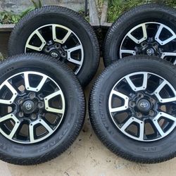 P275/65R18 Michelin LTX A/T2 Tires & Rims - Toyota Tundra & 4Runner