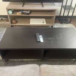 Black Coffee Table With Storage