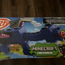 NERF Minecraft Ender Dragon Dart Blaster New