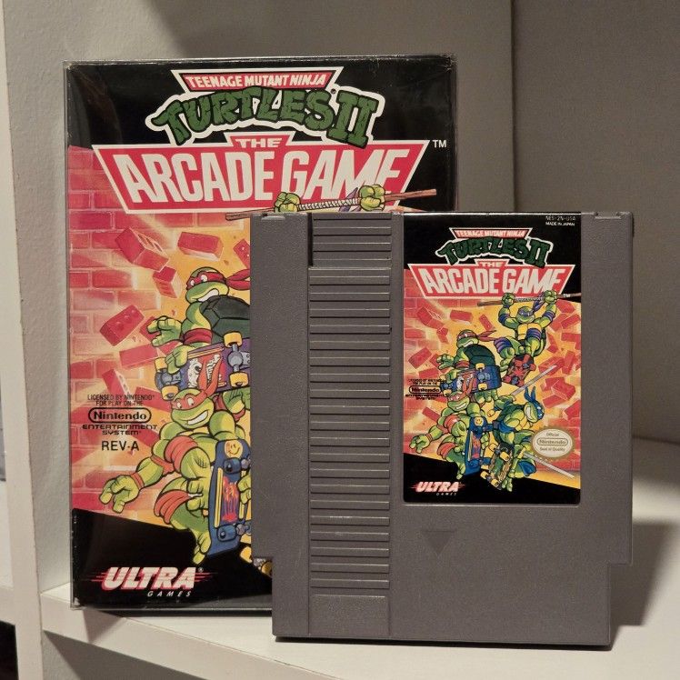 Teenage Mutant Ninja Turtles II: The Arcade Game ( NES, 1990)