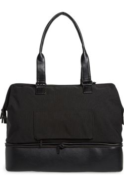 BEIS Black Convertible Weekender Bag - Excellent Condition
