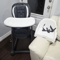 Graco Blossom 6-in-1 Seating System Convertible High Chair, Highchair.