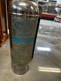 vintage Buffalo Better-Built soda-acid fire extinguisher