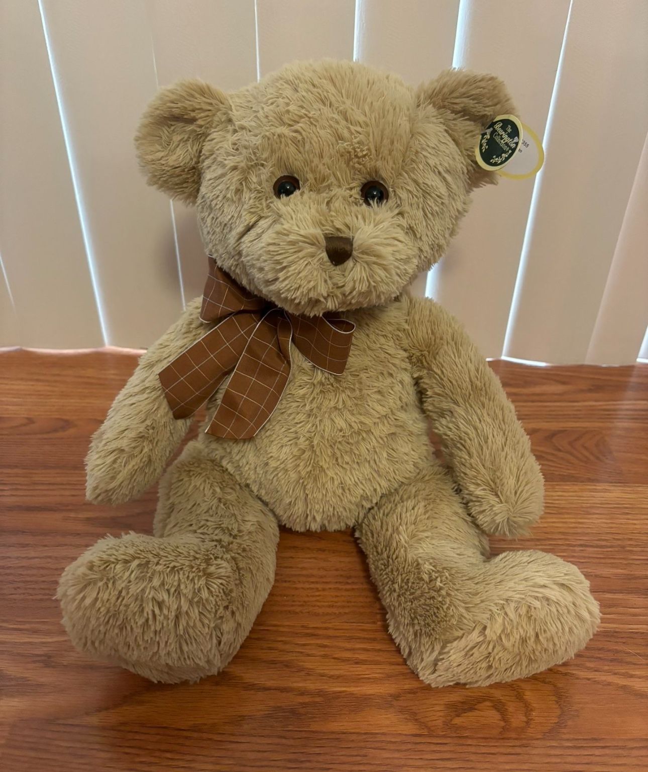 Bearington Bensen 16 Inch Brown Teddy Bear Stuffed Animal