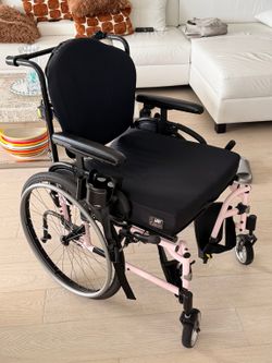 Quickie 2 Manual Wheelchair – Pink, JAY Fusion & J3