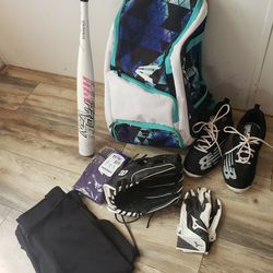 Softball Gear- NEW
