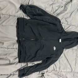 Black Nike Zip Up, Youth Large 