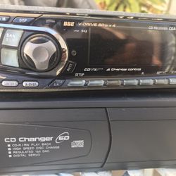Vintage alpine head unit and cd changer