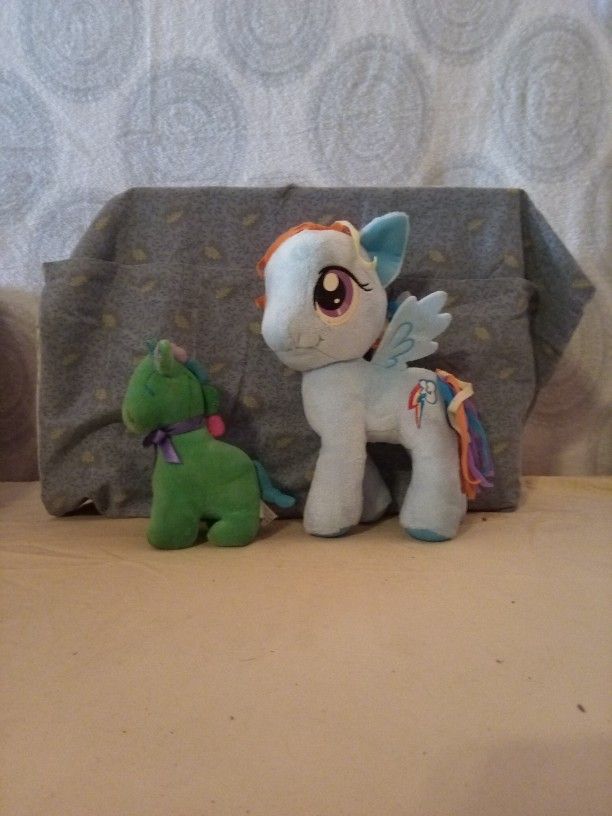 Rainbow Dash Plush And Plush Horse