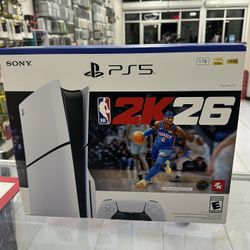 PlayStation 5 Disc 1TB NBA 2K26 Bundle! Finance For $50 Down Payment!!