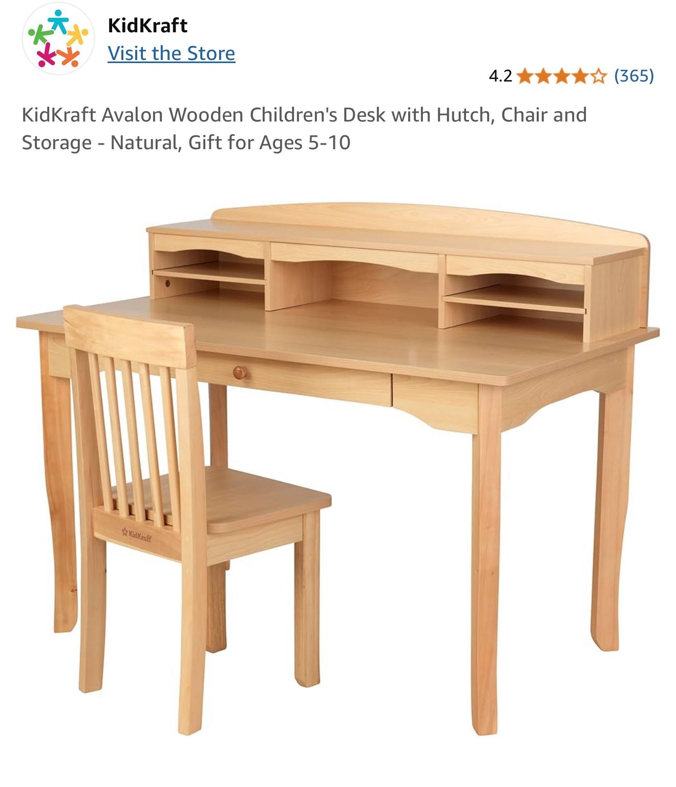 Kids Study Table With Chair
