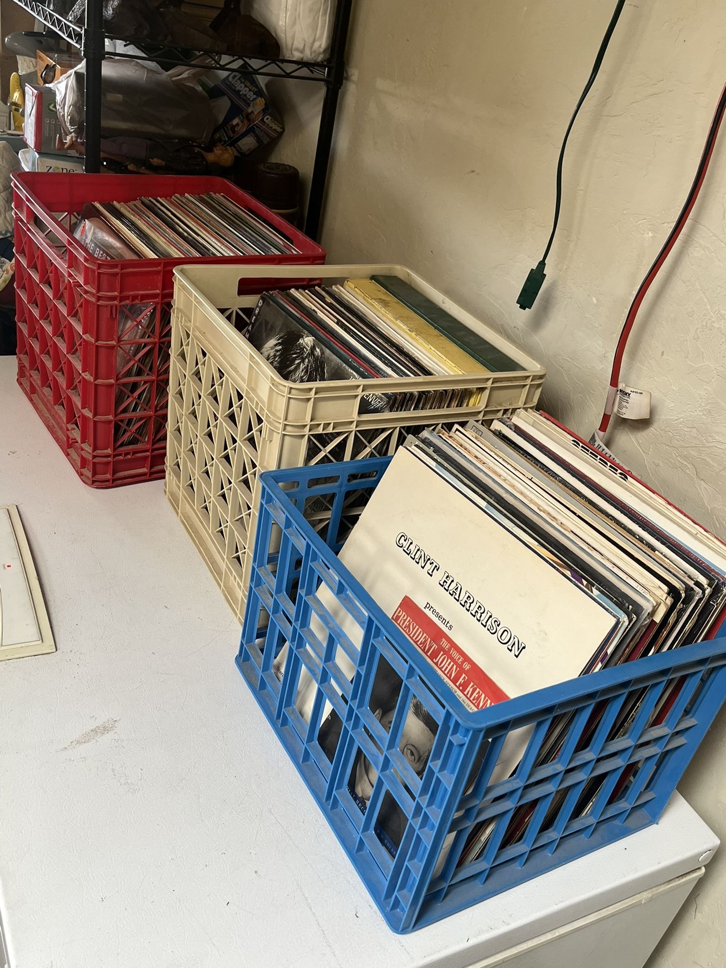 Huge Vinyl Record Over 140 Records
