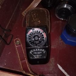 Light Exposure Meter With Case