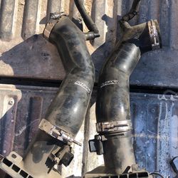 HPS Silicon Intake Hoses With MAF 2011-2013 Infinity M56 5.6L V8 