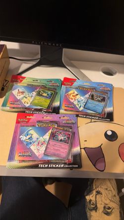 Prismatic Evolutions Tech Sticker Collection [Set of 3]