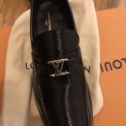 Louis Vuitton Monte Carlo Moccasin BLACK. Size 11.0