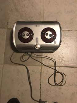 Back pack foot massager