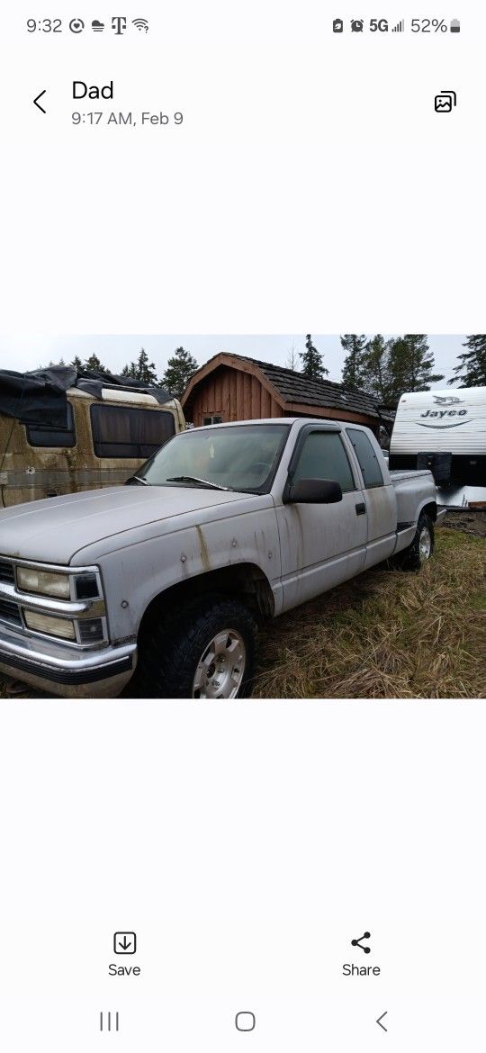 97 Siverado 4x4extededcab Stepside