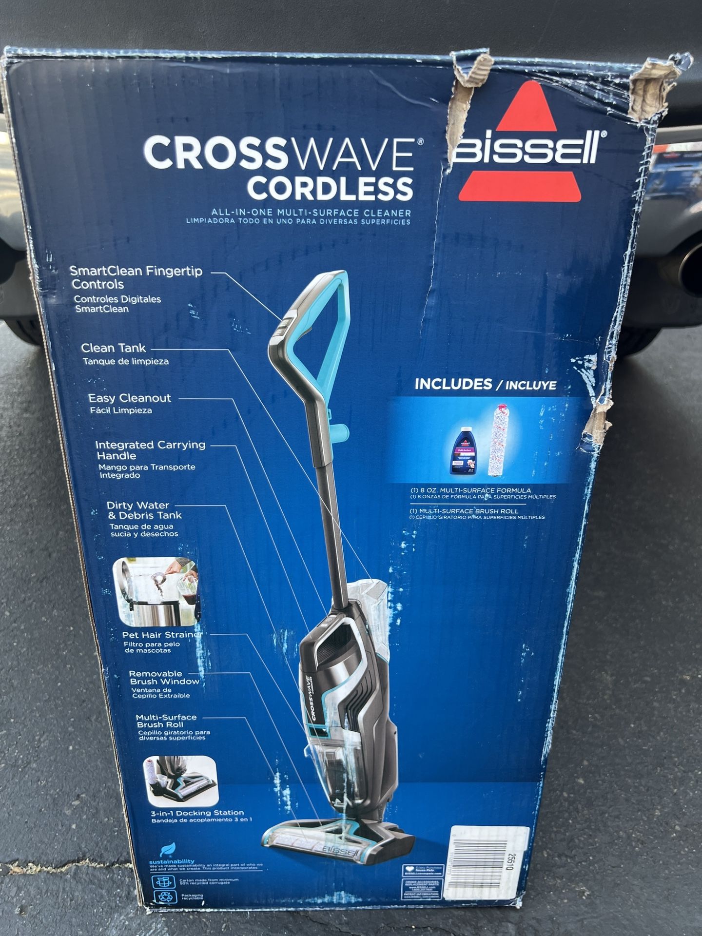 BISSEL CROSSWAVE CORDLESS Vacuum - New In Box!