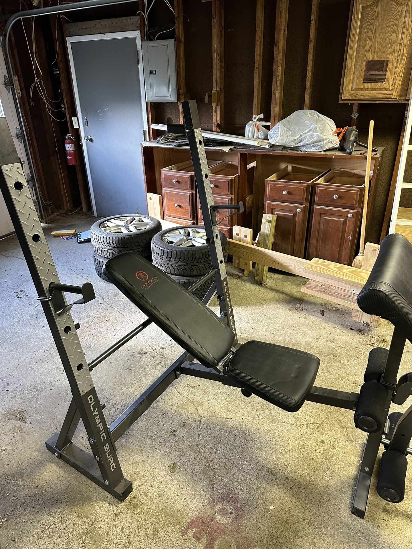 Marcy Incline Bench And Squat Rack