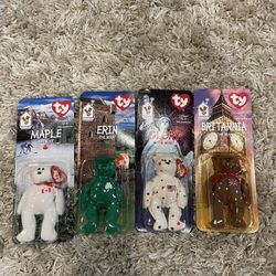 1999 Extremely Rare Mcdonald’s, Happy Meals, Britannia, Erin maple and glory