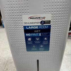 SoleusAir Dehumidifier Large Room 50 Pint
