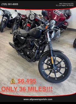 🔥 2021 HARLEY IRON 883 🔥36 miles