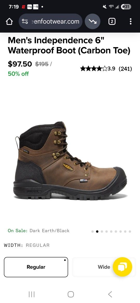 KEEN Workboot