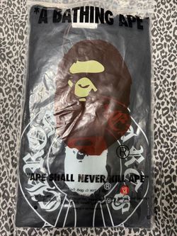 Bape x chrome tee size M