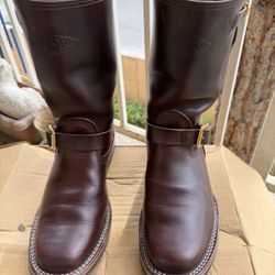 Wesco Mr.Lou Engineer Boots 11E , Brown CXL